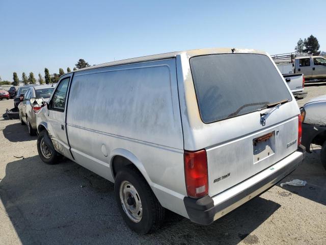 1B7GK1433KX546627 - 1989 DODGE CARAVAN EXTENDED C/V SILVER photo 2