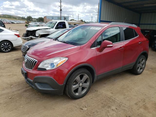 KL4CJESB4EB753011 - 2014 BUICK ENCORE RED photo 1