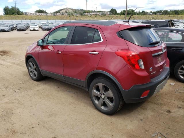 KL4CJESB4EB753011 - 2014 BUICK ENCORE RED photo 2