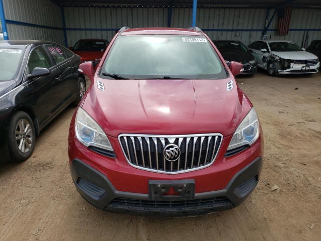 KL4CJESB4EB753011 - 2014 BUICK ENCORE RED photo 5