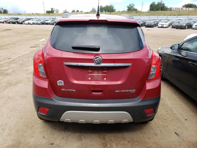 KL4CJESB4EB753011 - 2014 BUICK ENCORE RED photo 6