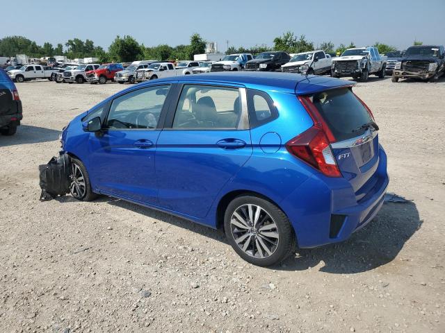 JHMGK5H76GS001674 - 2016 HONDA FIT EX BLUE photo 2