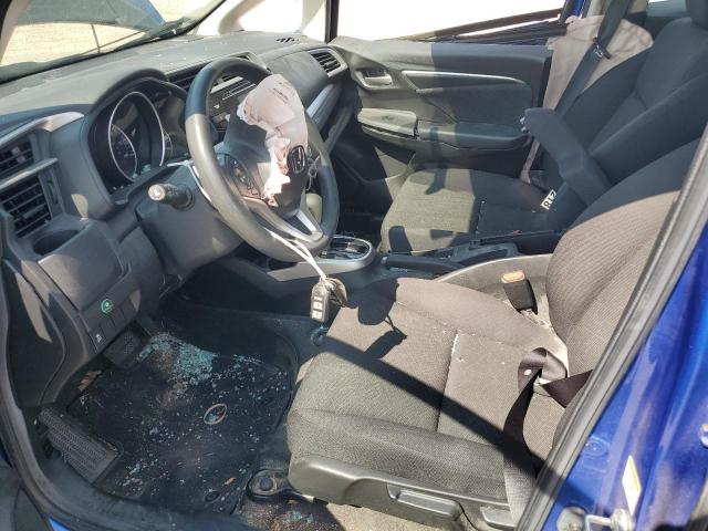 JHMGK5H76GS001674 - 2016 HONDA FIT EX BLUE photo 7