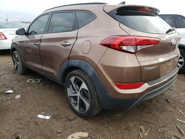 KM8J33A27GU102732 - 2016 HYUNDAI TUCSON LIMITED BEIGE photo 2