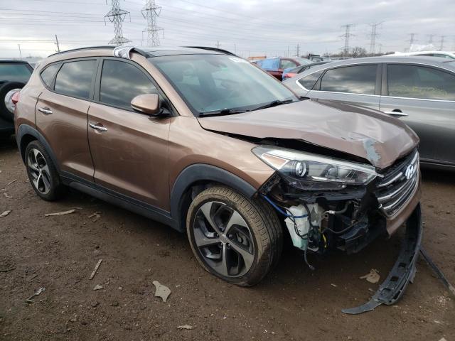 KM8J33A27GU102732 - 2016 HYUNDAI TUCSON LIMITED BEIGE photo 4