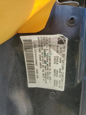 1G8AJ52F04Z194962 - 2004 SATURN ION LEVEL 2 SILVER photo 13