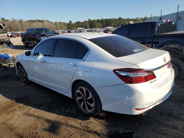 1HGCR3F03HA013988 - 2017 HONDA ACCORD EXL WHITE photo 2