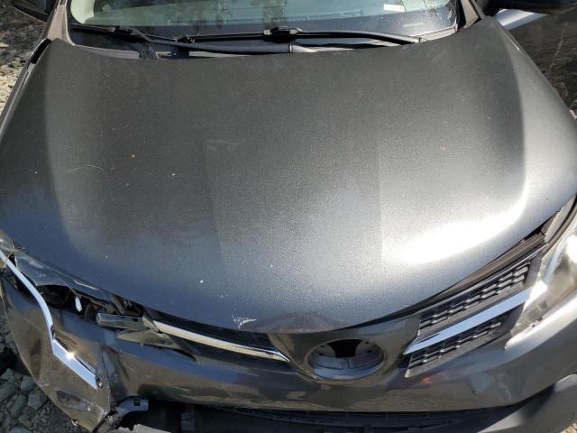 JTMZFREV4FD044552 - 2015 TOYOTA RAV4 LE ნაცრისფერი ფოტო 12