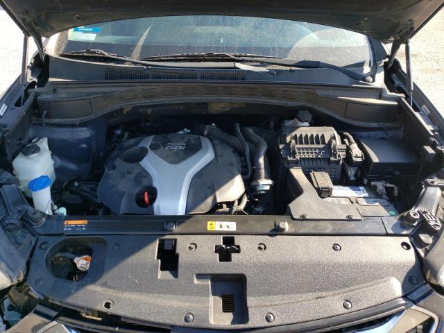 5XYZU3LA7EG174196 - 2014 HYUNDAI SANTA FE SPORT GRAY photo 12