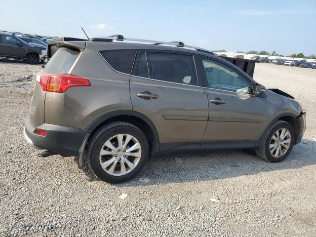 JTMDFREV4FD144760 - 2015 TOYOTA RAV4 LIMITED BROWN photo 3