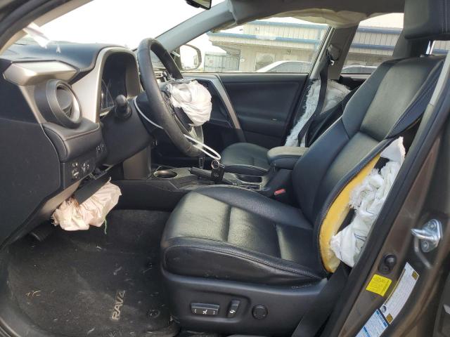 JTMDFREV4FD144760 - 2015 TOYOTA RAV4 LIMITED BROWN photo 7