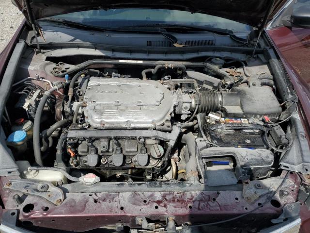 1HGCP36888A049266 - 2008 HONDA ACCORD EXL BURGUNDY photo 11