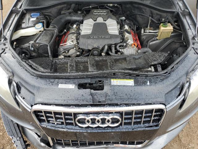 WA1DGAFEXDD002451 - 2013 AUDI Q7 PRESTIGE رمادي صورة 11
