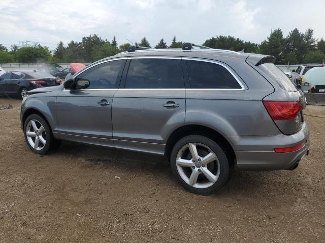 WA1DGAFEXDD002451 - 2013 AUDI Q7 PRESTIGE رمادي صورة 2