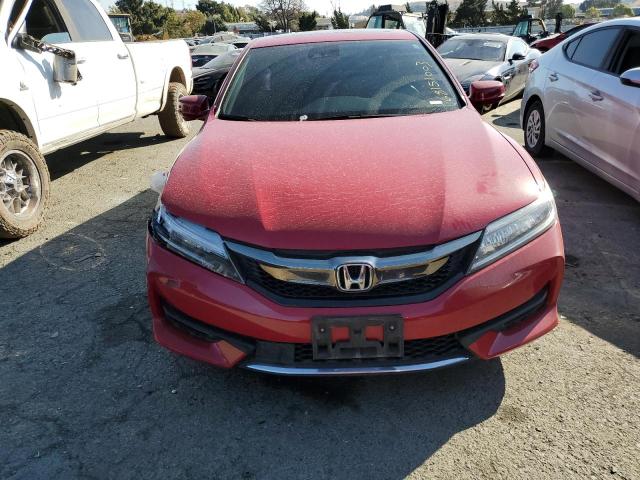 1HGCT2B03GA002862 - 2016 HONDA ACCORD TOURING RED photo 5