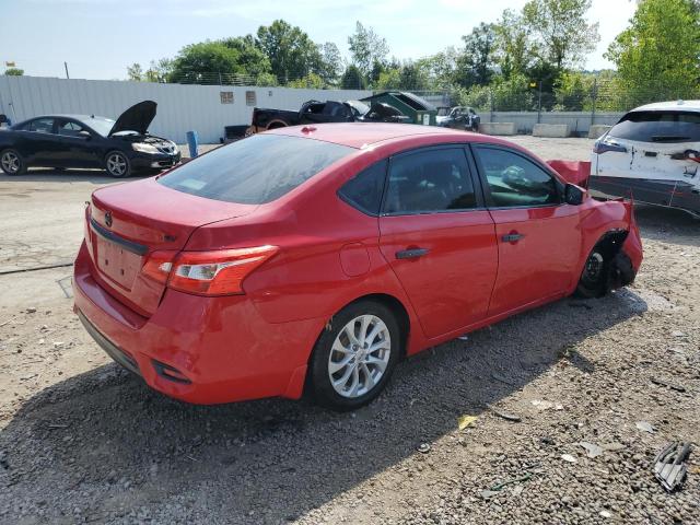 3N1AB7AP9JL615558 - 2018 NISSAN SENTRA S 红色 照片 3