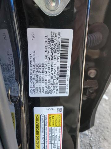 19XFL2H89NE005509 - 2022 HONDA CIVIC SPORT Qara foto 13