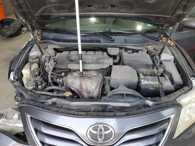 4T4BF3EK0AR014799 - 2010 TOYOTA CAMRY BASE GRAY photo 11