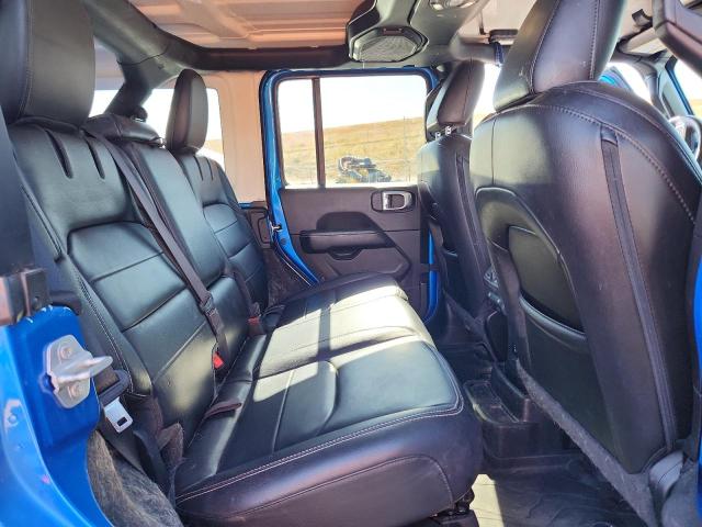 1C4JJXP63NW250034 - 2022 JEEP WRANGLER U SAHARA 4XE BLUE photo 11