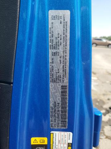 1C4JJXP63NW250034 - 2022 JEEP WRANGLER U SAHARA 4XE BLUE photo 13