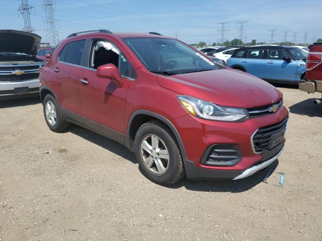 3GNCJLSB1KL351605 - 2019 CHEVROLET TRAX 1LT Қызыл фото 4