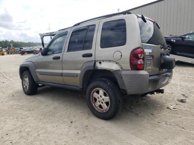 1J4GL48K87W515820 - 2007 JEEP LIBERTY SPORT ოქროსფერი ფოტო 2