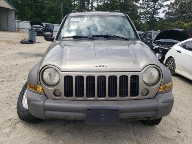 1J4GL48K87W515820 - 2007 JEEP LIBERTY SPORT ოქროსფერი ფოტო 5