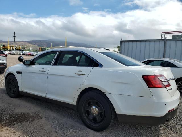 1FAHP2L87JG141593 - 2018 FORD TAURUS POLICE INTERCEPTOR WHITE photo 2