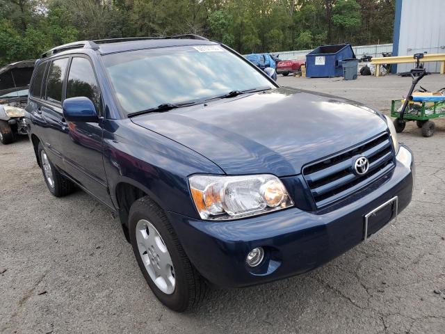 JTEDP21A470135911 - 2007 TOYOTA HIGHLANDER SPORT BLUE photo 4