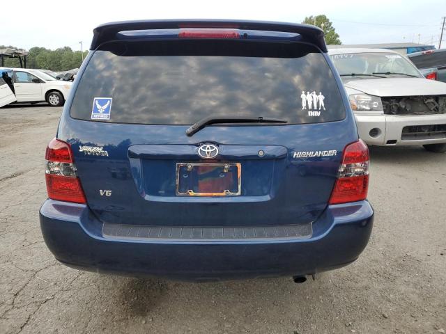 JTEDP21A470135911 - 2007 TOYOTA HIGHLANDER SPORT BLUE photo 6