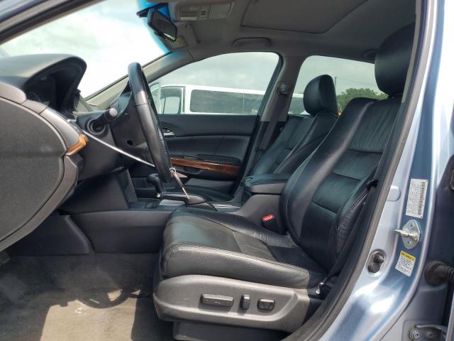 1HGCP2F87BA022528 - 2011 HONDA ACCORD EXL BLUE photo 7