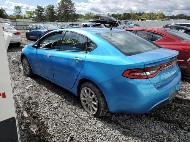 1C3CDFFA8GD822153 - 2016 DODGE DART SXT SPORT BLUE photo 2