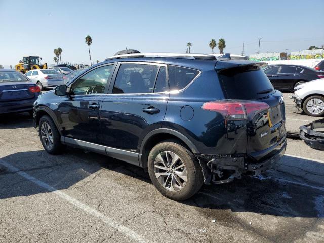 JTMRJREV5JD197769 - 2018 TOYOTA RAV4 HV LE BLUE photo 2