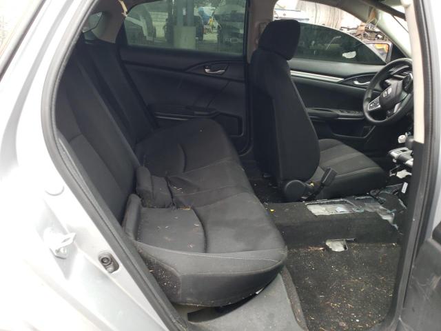 2HGFC2F66MH551156 - 2021 HONDA CIVIC LX SILVER photo 10