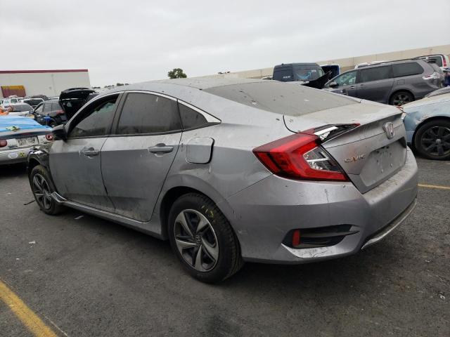 2HGFC2F66MH551156 - 2021 HONDA CIVIC LX SILVER photo 2