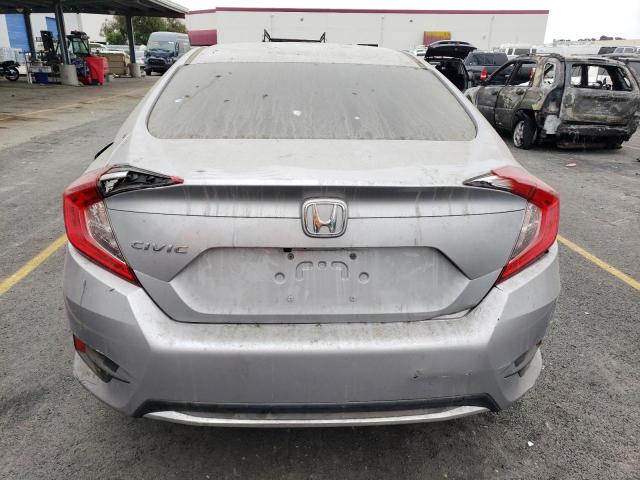 2HGFC2F66MH551156 - 2021 HONDA CIVIC LX SILVER photo 6