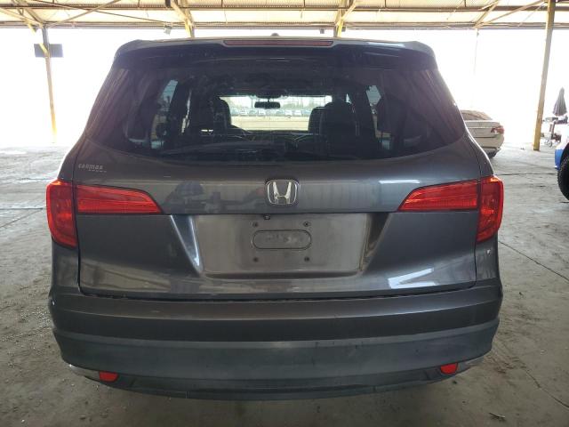 5FNYF5H56GB036883 - 2016 HONDA PILOT EXL GRAY photo 6