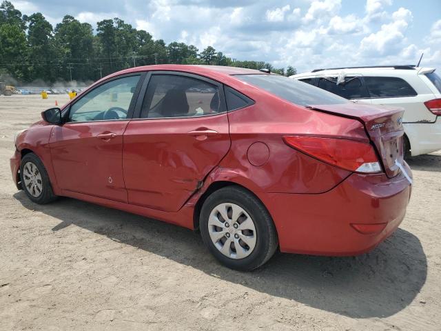 KMHCT4AE8HU369078 - 2017 HYUNDAI ACCENT SE RED photo 2
