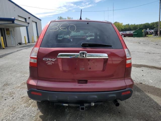 5J6RE485X9L020598 - 2009 HONDA CR-V EX RED photo 6