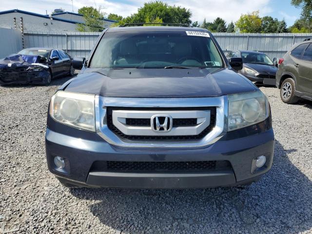 5FNYF4H52AB017667 - 2010 HONDA PILOT EXL BLUE photo 5