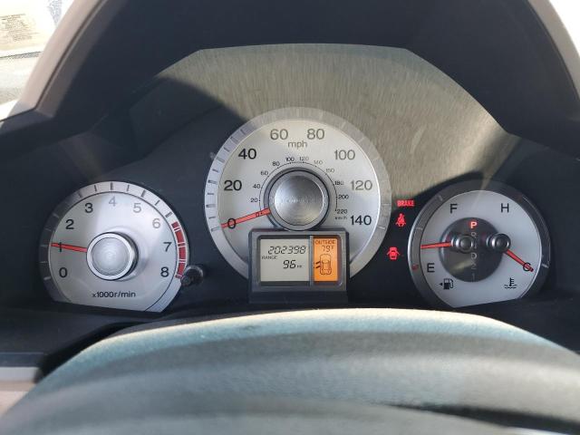 5FNYF4H52AB017667 - 2010 HONDA PILOT EXL BLUE photo 9