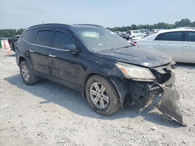 1GNKRGKD4DJ225570 - 2013 CHEVROLET TRAVERSE LT BLACK photo 4