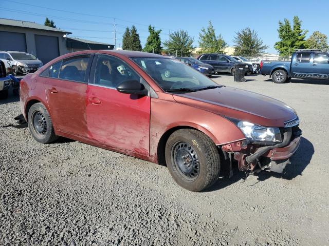 1G1PB5SH0D7197184 - 2013 CHEVROLET CRUZE LS MAROON photo 4