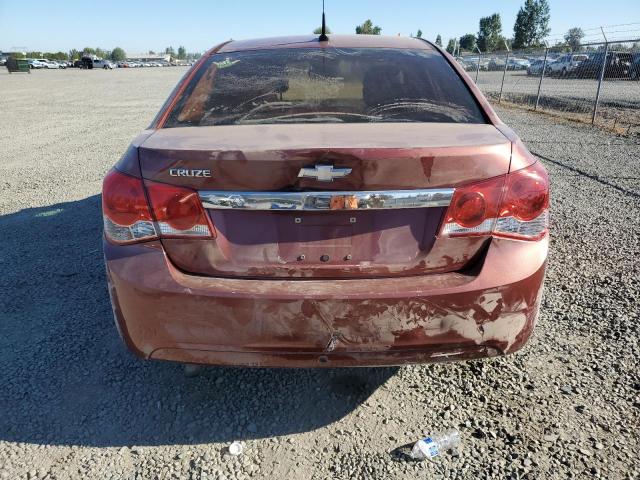 1G1PB5SH0D7197184 - 2013 CHEVROLET CRUZE LS MAROON photo 6