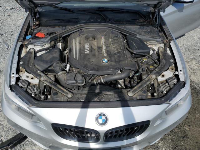 WBA2L3C34HV667706 - 2017 BMW M240XI SILVER photo 11