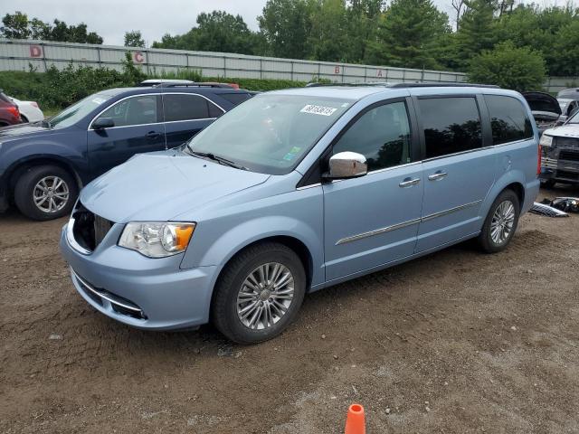2C4RC1CG4GR283080 - 2016 CHRYSLER TOWN & COU TOURING L BLUE photo 1