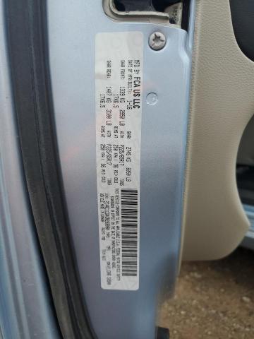 2C4RC1CG4GR283080 - 2016 CHRYSLER TOWN & COU TOURING L BLUE photo 14