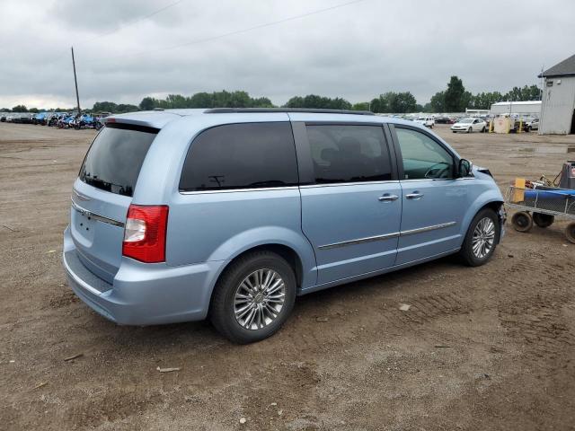 2C4RC1CG4GR283080 - 2016 CHRYSLER TOWN & COU TOURING L BLUE photo 3