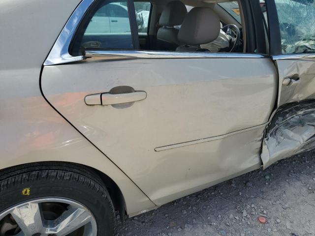 1G1ZD5E18BF302364 - 2011 CHEVROLET MALIBU 2LT Dorado foto 10