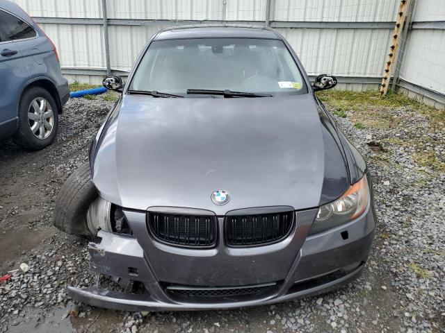 WBAVC93528K042675 - 2008 BMW 328 XI GRAY photo 5